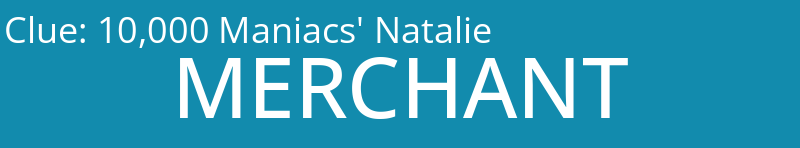 10,000 Maniacs' Natalie