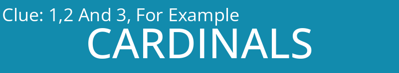 1,2 And 3, For Example 