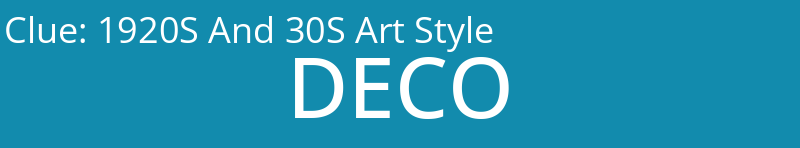 1920S And 30S Art Style