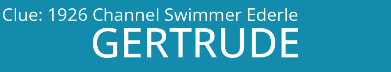 1926 Channel Swimmer Ederle