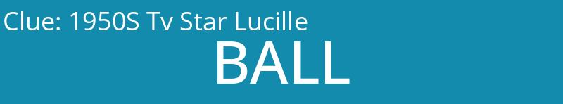 1950S Tv Star Lucille
