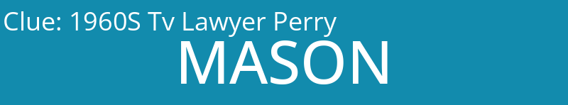 1960S Tv Lawyer Perry