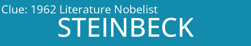 1962 Literature Nobelist