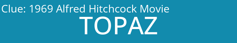 1969 Alfred Hitchcock Movie