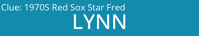 1970S Red Sox Star Fred