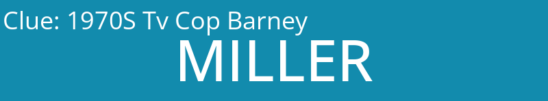 1970S Tv Cop Barney