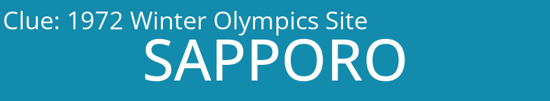1972 Winter Olympics Site