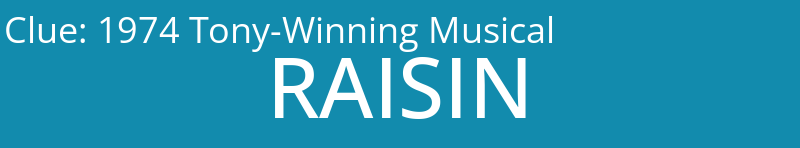 1974 Tony-Winning Musical