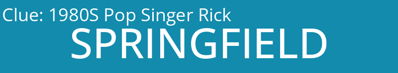 1980S Pop Singer Rick