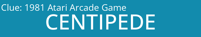 1981 Atari Arcade Game