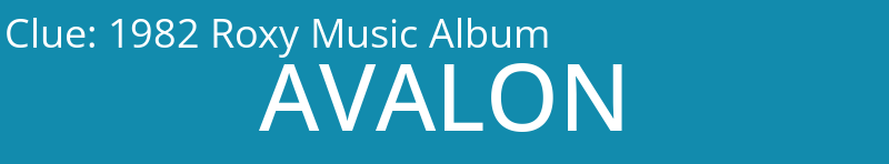 1982 Roxy Music Album