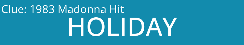 1983 Madonna Hit