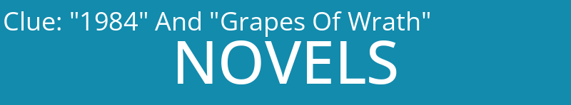 "1984" And "Grapes Of Wrath"