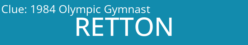 1984 Olympic Gymnast