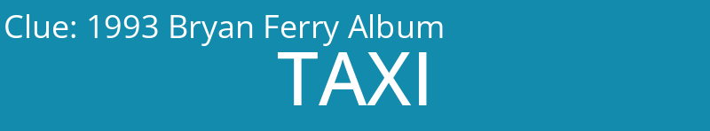 1993 Bryan Ferry Album