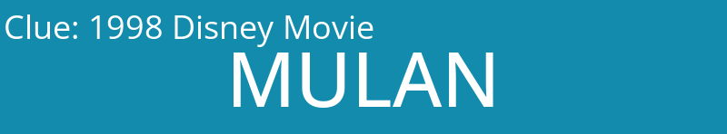 1998 Disney Movie