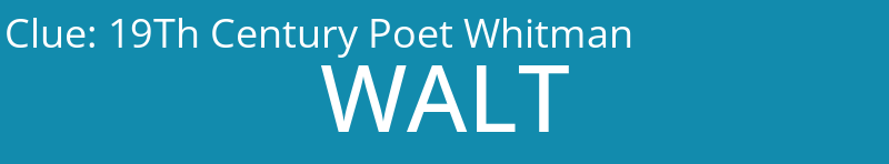 19Th Century Poet Whitman