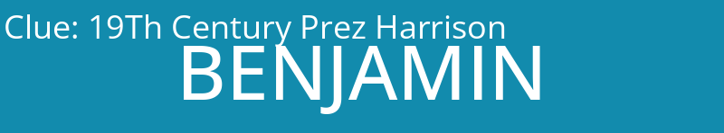 19Th Century Prez Harrison