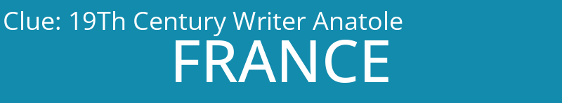 19Th Century Writer Anatole