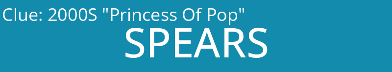 2000S "Princess Of Pop"