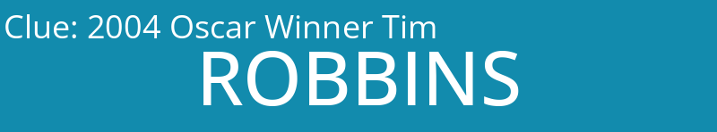 2004 Oscar Winner Tim