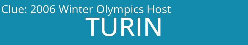 2006 Winter Olympics Host
