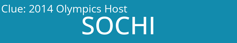 2014 Olympics Host