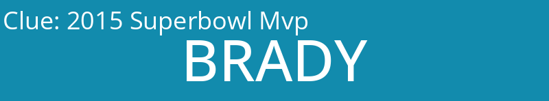 2015 Superbowl Mvp