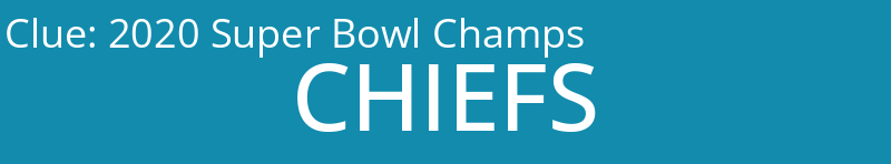 2020 Super Bowl Champs