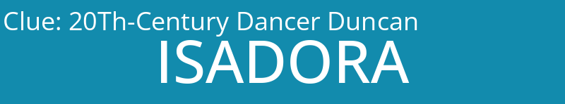 20Th-Century Dancer Duncan