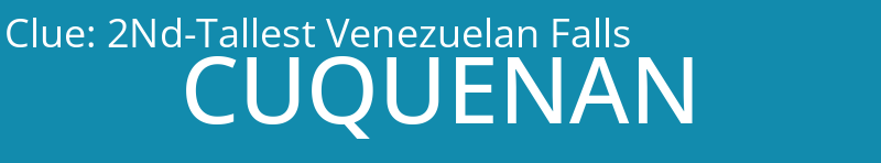 2Nd-Tallest Venezuelan Falls