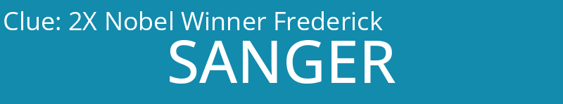 2X Nobel Winner Frederick
