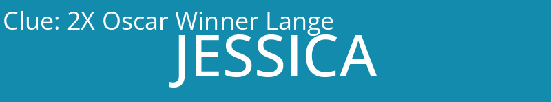 2X Oscar Winner Lange