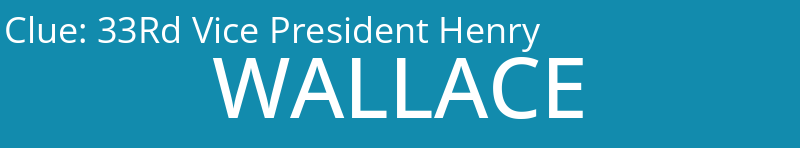 33Rd Vice President Henry