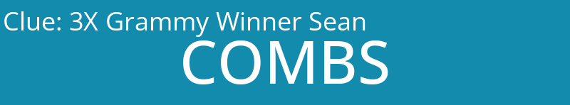 3X Grammy Winner Sean