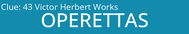 43 Victor Herbert Works
