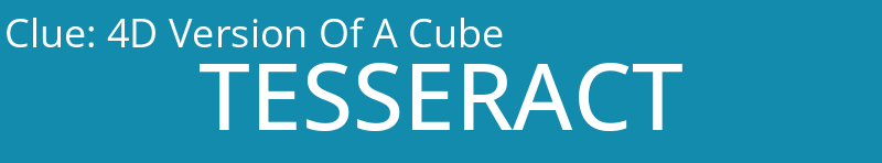 4D Version Of A Cube