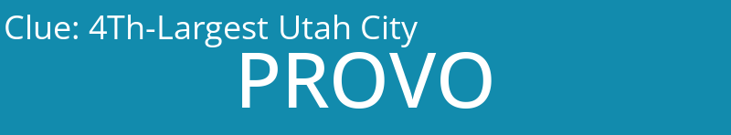 4Th-Largest Utah City