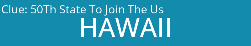 50Th State To Join The Us