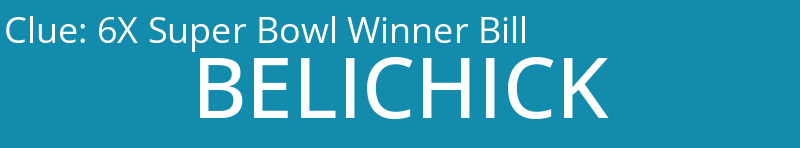 6X Super Bowl Winner Bill