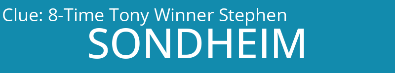 8-Time Tony Winner Stephen