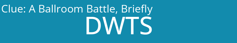 A Ballroom Battle, Briefly