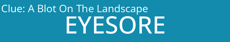 A Blot On The Landscape