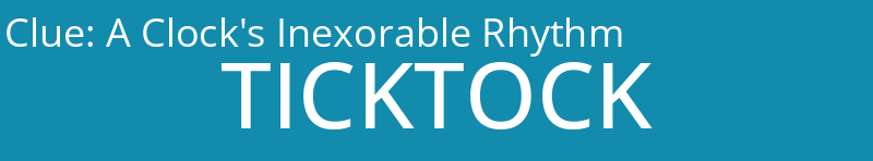 A Clock's Inexorable Rhythm