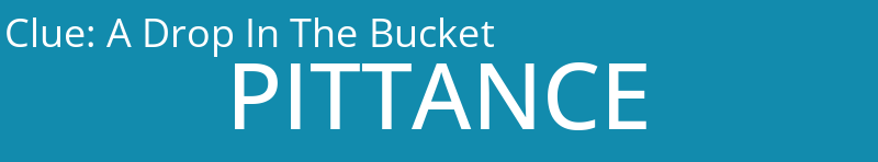 A Drop In The Bucket