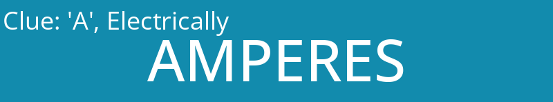'A', Electrically