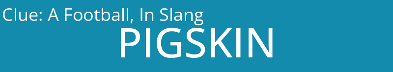 A Football, In Slang