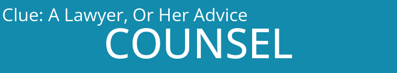 A Lawyer, Or Her Advice