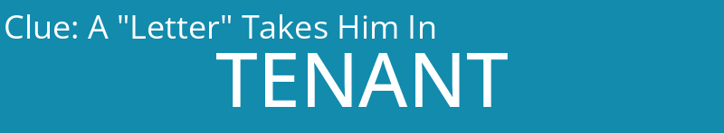 A "Letter" Takes Him In