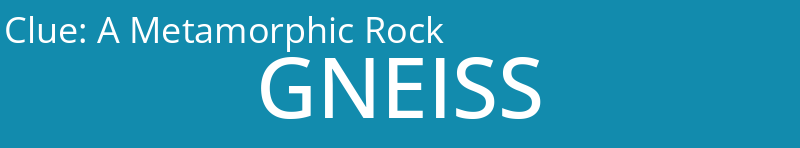 A Metamorphic Rock